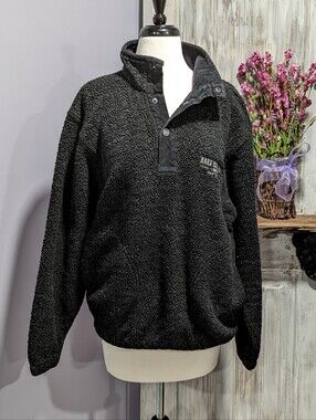 Hard Rock Cafe Amsterdam Black Sherpa Pullover